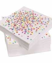 X confetti thema feest zakdoeken papier 10211620